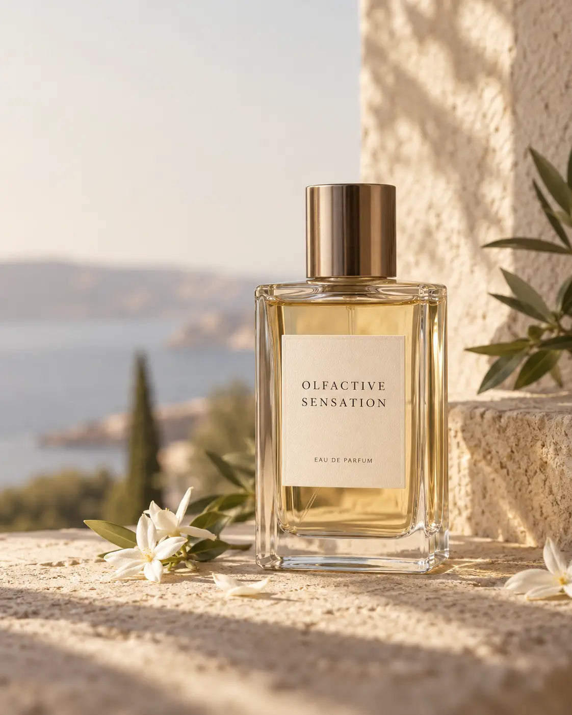 Flacon Olfactive Sensation sur pierre naturelle