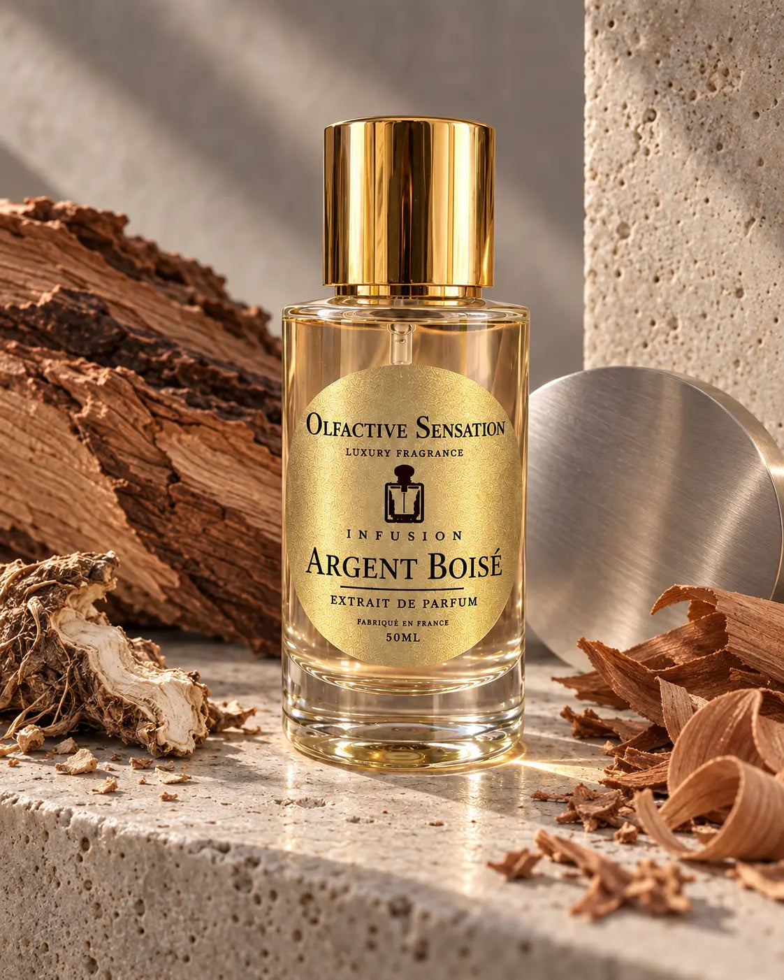 ARGENT BOISÉ — flacon 50 ml
